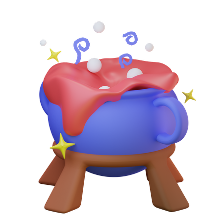 Caldeirão  3D Icon