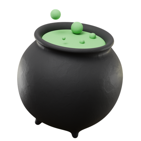 Caldron Pot  3D Icon