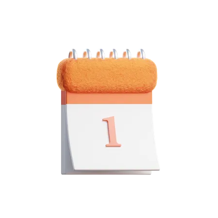 Calendar 3 D Icon 3D Icon