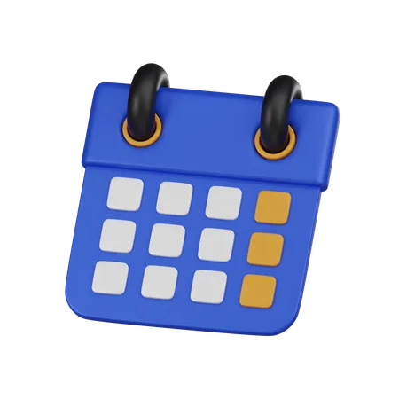 Elevate Your Projects With A 3 D Rendered Minimal Calendar Month Icon Adding A Clean And Organized Touch To Your Designs Perfect For Web Presentations And More 3D Icon