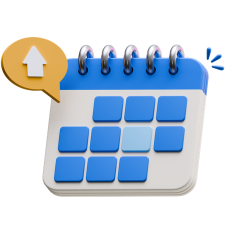 Calendar  3D Icon