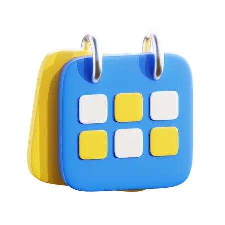 Calendar 3 D Icon Which Can Be Used For Various Purposes Such As Websites Mobile Apps Presentation And Others 3D Icon