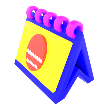 달력  3D Icon