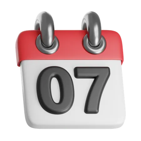 Calendar  3D Icon