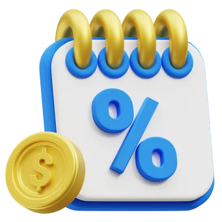 Calendar  3D Icon