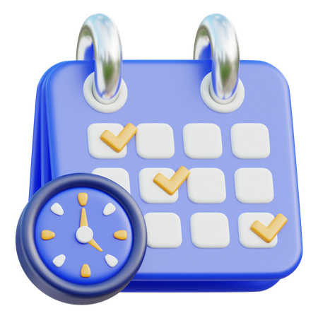 Calendar  3D Icon
