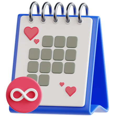 달력  3D Icon