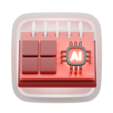 Calendar  3D Icon