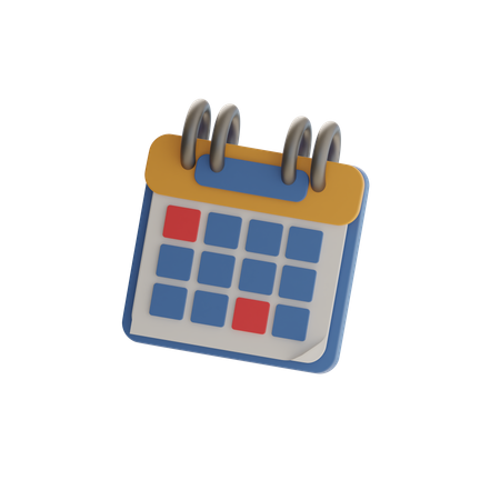 Calendar  3D Icon