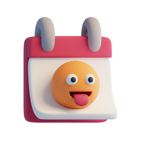 달력  3D Icon