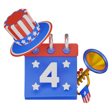 Calendar  3D Icon