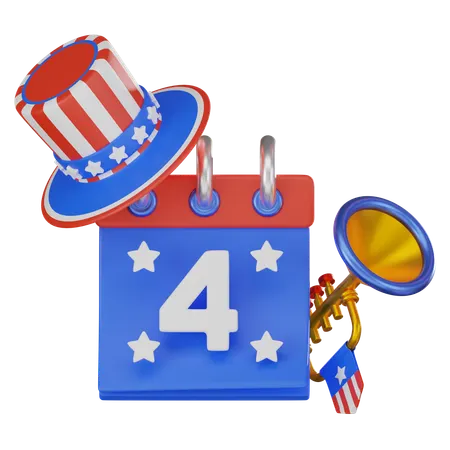 Calendar  3D Icon