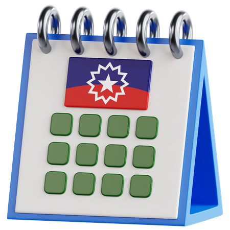 Calendar  3D Icon
