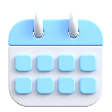 Calendar  3D Icon