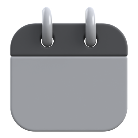 カレンダー  3D Icon