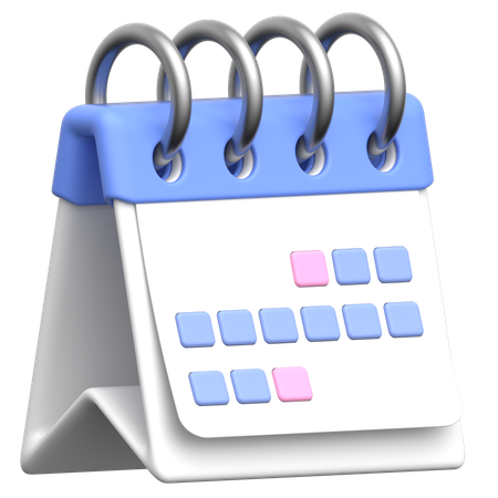 Calendar  3D Icon