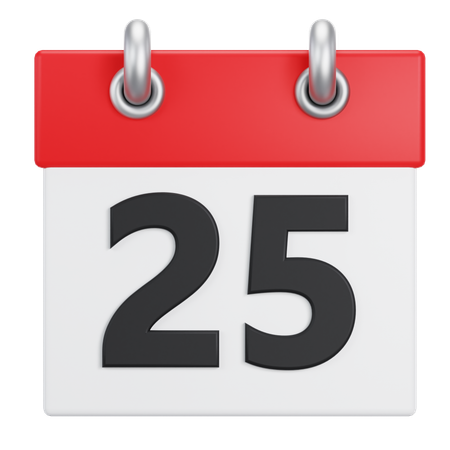 Calendar  3D Icon