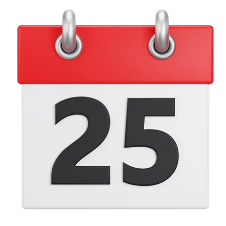 Calendar  3D Icon