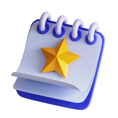 Calendar  3D Icon