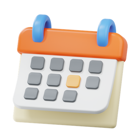 Calendar  3D Icon