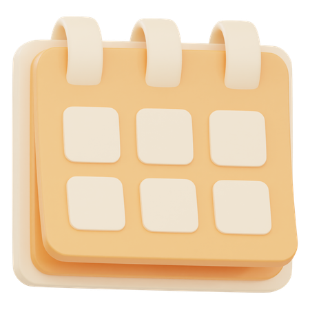 Calendar  3D Icon