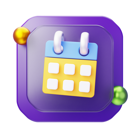 Calendar  3D Icon