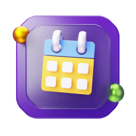 Calendar  3D Icon
