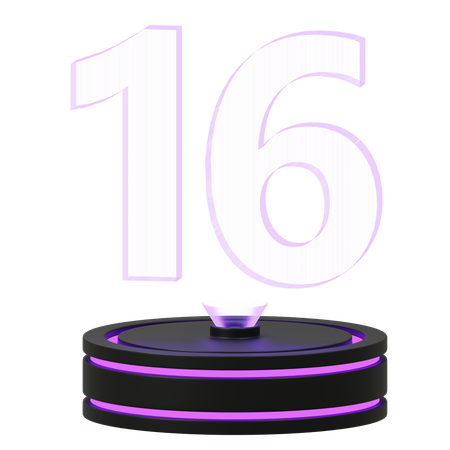 Calendar 16  3D Icon