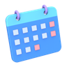 calendar 3d icon
