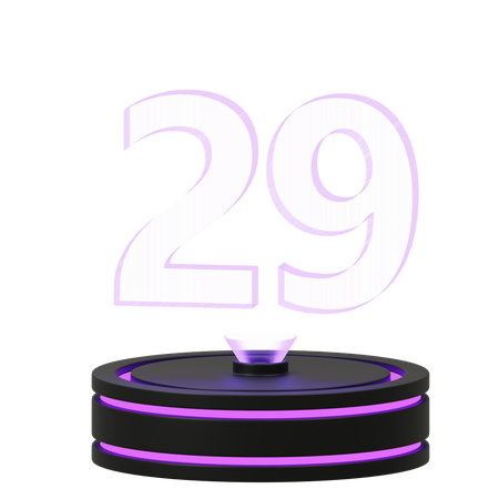 Calendar 29  3D Icon