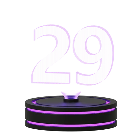 Calendar 29  3D Icon