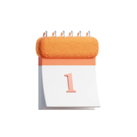 Calendar  3D Icon