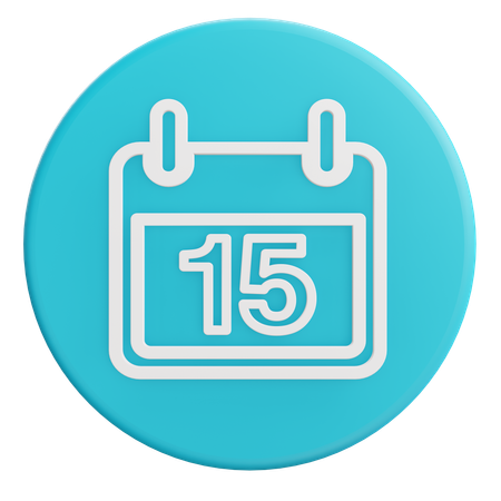 Calendar  3D Icon