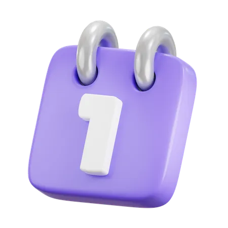 Calendar  3D Icon