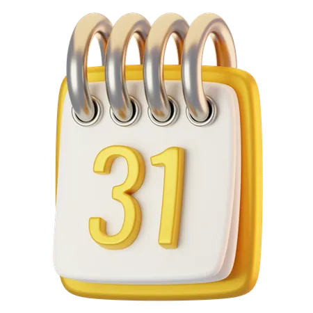 Calendar  3D Icon