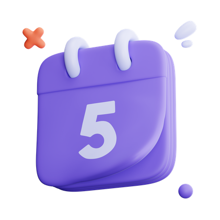 Calendar  3D Icon