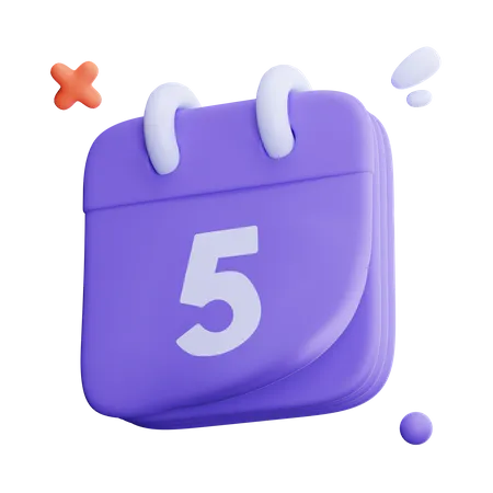 Calendar  3D Icon