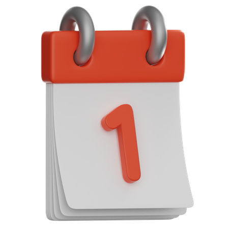 Calendar  3D Icon