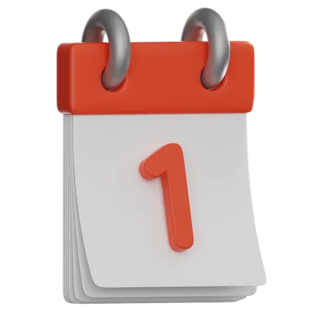 Calendar  3D Icon