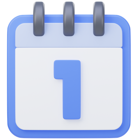 Calendar  3D Icon