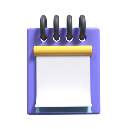 Calendar  3D Icon