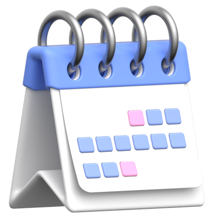 Calendar  3D Icon