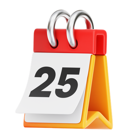 Calendar  3D Icon