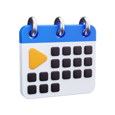 Calendar  3D Icon