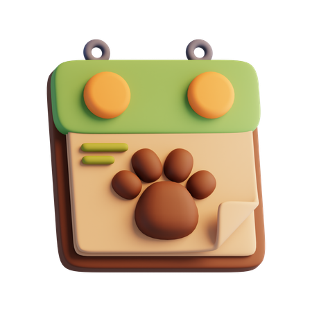 Calendar  3D Icon