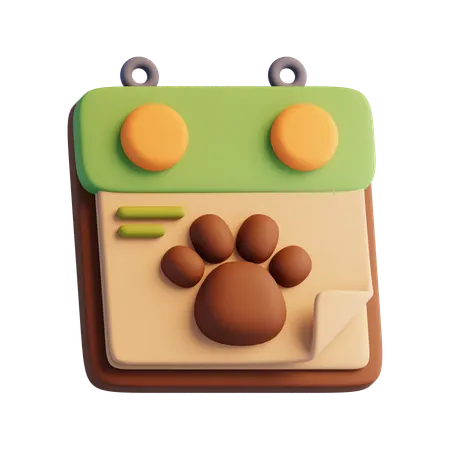 Calendar  3D Icon
