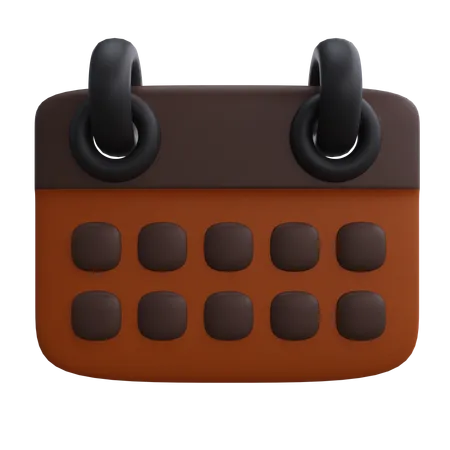 Calendar  3D Icon