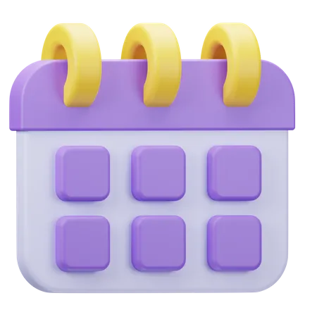 Calendar  3D Icon