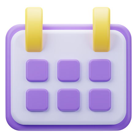 Calendar  3D Icon