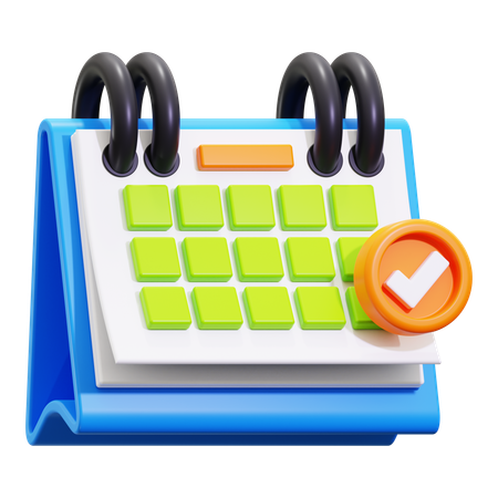 Calendar  3D Icon